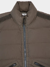Stone Island Walnut Brown Down Blouson with Anti-Drop