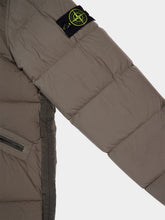 Stone Island Walnut Brown Down Blouson with Anti-Drop