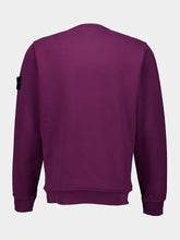 Stone Island Burgundy Crewneck Sweatshirt