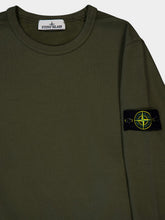 Stone Island Musk Green Crewneck Sweatshirt