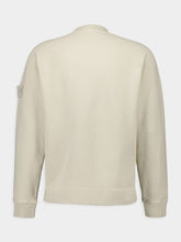Stone Island Beige Logo Patch Sweatshirt