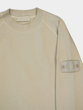 Stone Island Beige Logo Patch Sweatshirt