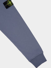 Stone Island Dark Blue Sweatshirt with Side Logo