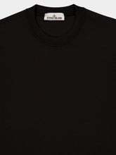 Stone Island Black Crewneck Cotton Sweatshirt