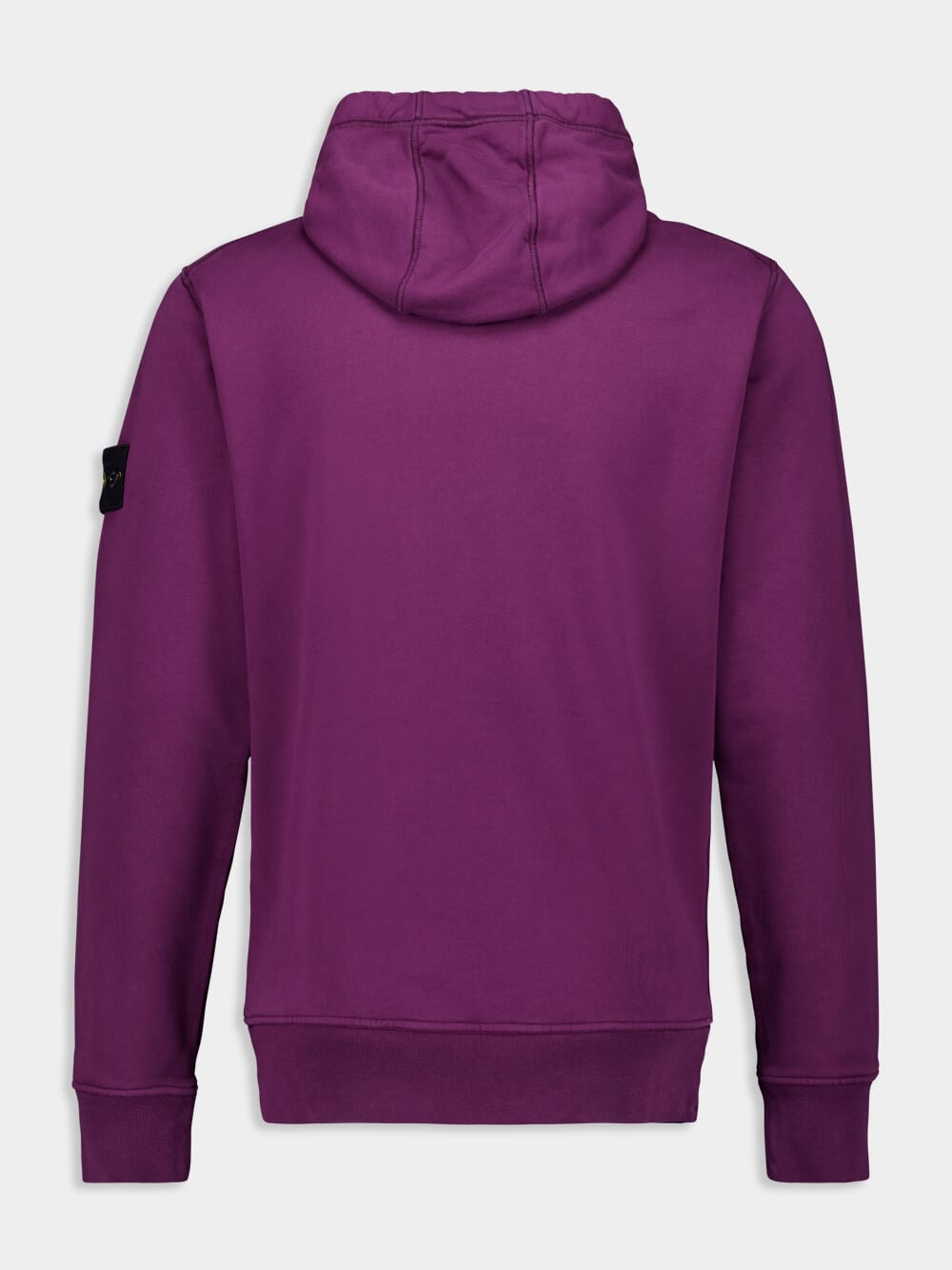 Burgundy Hooded Sweatshirt with Pouch Pocket