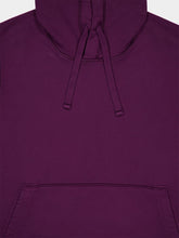 Stone Island Burgundy Hooded Sweatshirt with Pouch Pocket