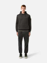 Stone Island Lead Grey Hooded Sweatshirt with Pouch Pocket