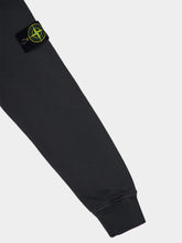 Stone Island Lead Grey Hooded Sweatshirt with Pouch Pocket