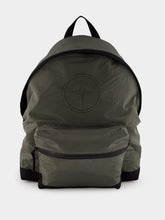 Stone Island Musk Green Backpack with Adjustable Straps