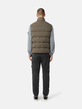 Stone Island Walnut Brown Down Zip Vest