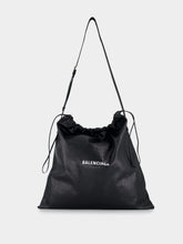 Black Shopper Large Dust Bag Crossbody Pouch | PDP - Fashion Clinic