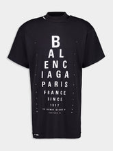 Balenciaga Black Optical Oversized T-Shirt