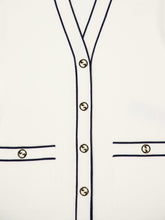 Gucci White Fine Wool Cardigan