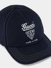 Gucci Dark Blue Cotton Yume Baseball Hat