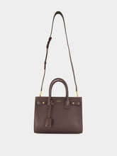 Saint Laurent Arabica Brown Sac de Jour Baby Leather Bag