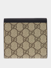 Gucci Ebony and Black GG Marmont Mini Wallet