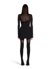 Balenciaga Black Hourglass Mini Skirt