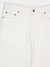 Gucci White Straight-Leg Denim Jeans