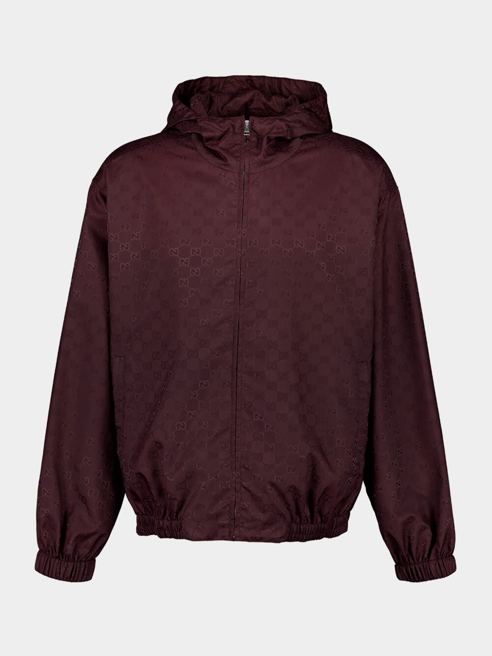 Dark Purple Lightweight GG Nylon Jacket