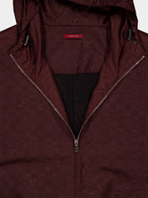 Gucci Dark Purple Lightweight GG Nylon Jacket