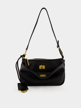 Balenciaga Black Rodeo Sling Leather Pochette