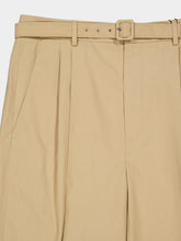 Saint Laurent Beige Slim-Fit Technical Cotton Pants