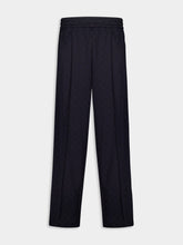 Gucci Navy GG Nylon and Cotton Pant