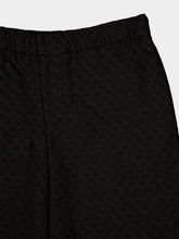 Alexander McQueen Black Skull Jacquard Shorts
