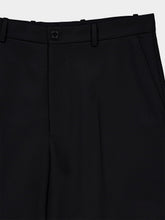 Balenciaga Black Too Far Wide-Leg Tailored Pants