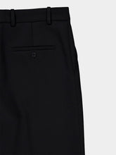 Balenciaga Black Too Far Wide-Leg Tailored Pants