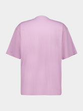 Balenciaga Old Pink Graphic Cotton T-Shirt
