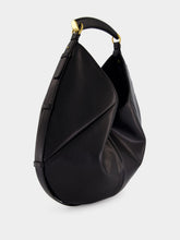 Saint Laurent Black Mombasa Large Leather Hobo Bag