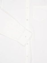 Gucci White Oxford Shirt with Web Collar