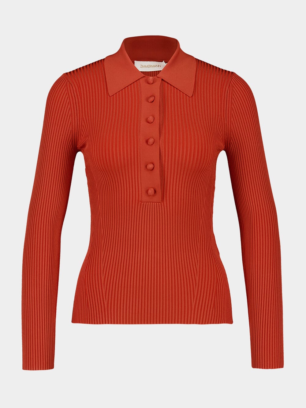 Spice Long Sleeve Polo Top