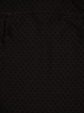 Alexander McQueen Black Jacquard Short-Sleeved Shirt