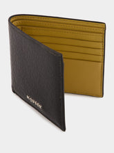 Alexander McQueen Black and Camel Bifold Wallet