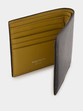 Alexander McQueen Black and Camel Bifold Wallet