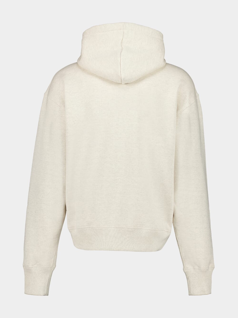 Skull Hooded Sweatshirt in Light Ivory