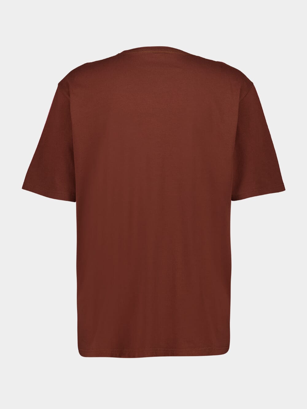 Men's Rust Bordeaux Skull T-Shirt