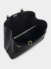 Gucci Black GG Emblem Medium Tote Bag