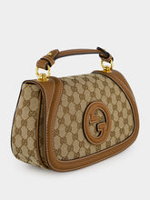 Gucci Beige and Dark Brown Blondie Small Top Handle Bag