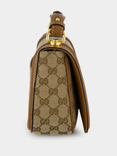 Gucci Beige and Dark Brown Blondie Small Top Handle Bag