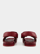 Gucci Rosso Ancora Red Sandals with Double G
