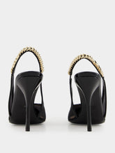 Gucci Black Mesh Signoria Slingback Pump
