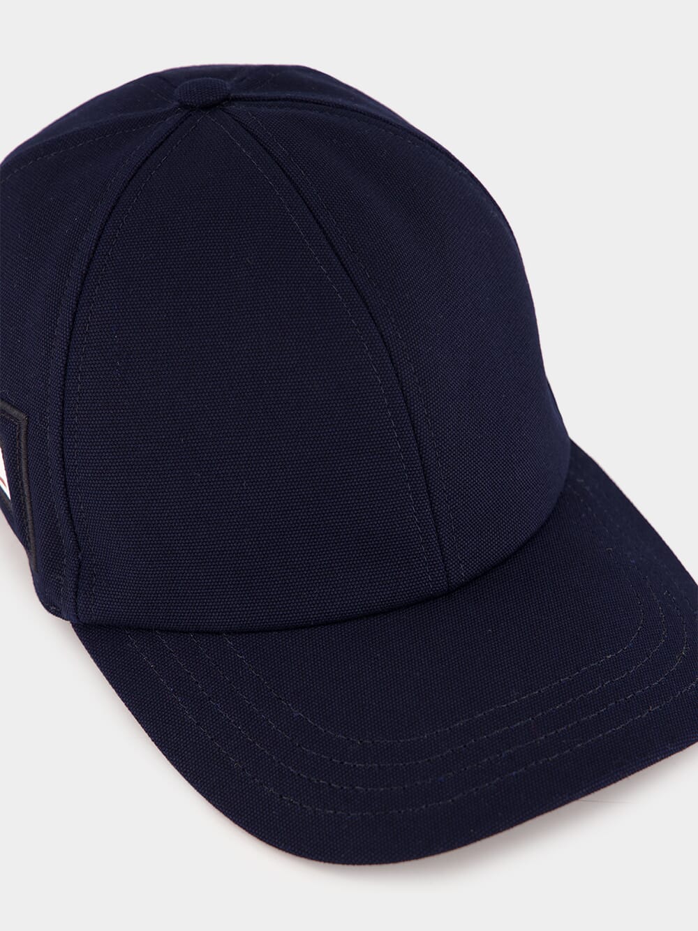 Dark Blue Cotton Canvas Baseball Hat