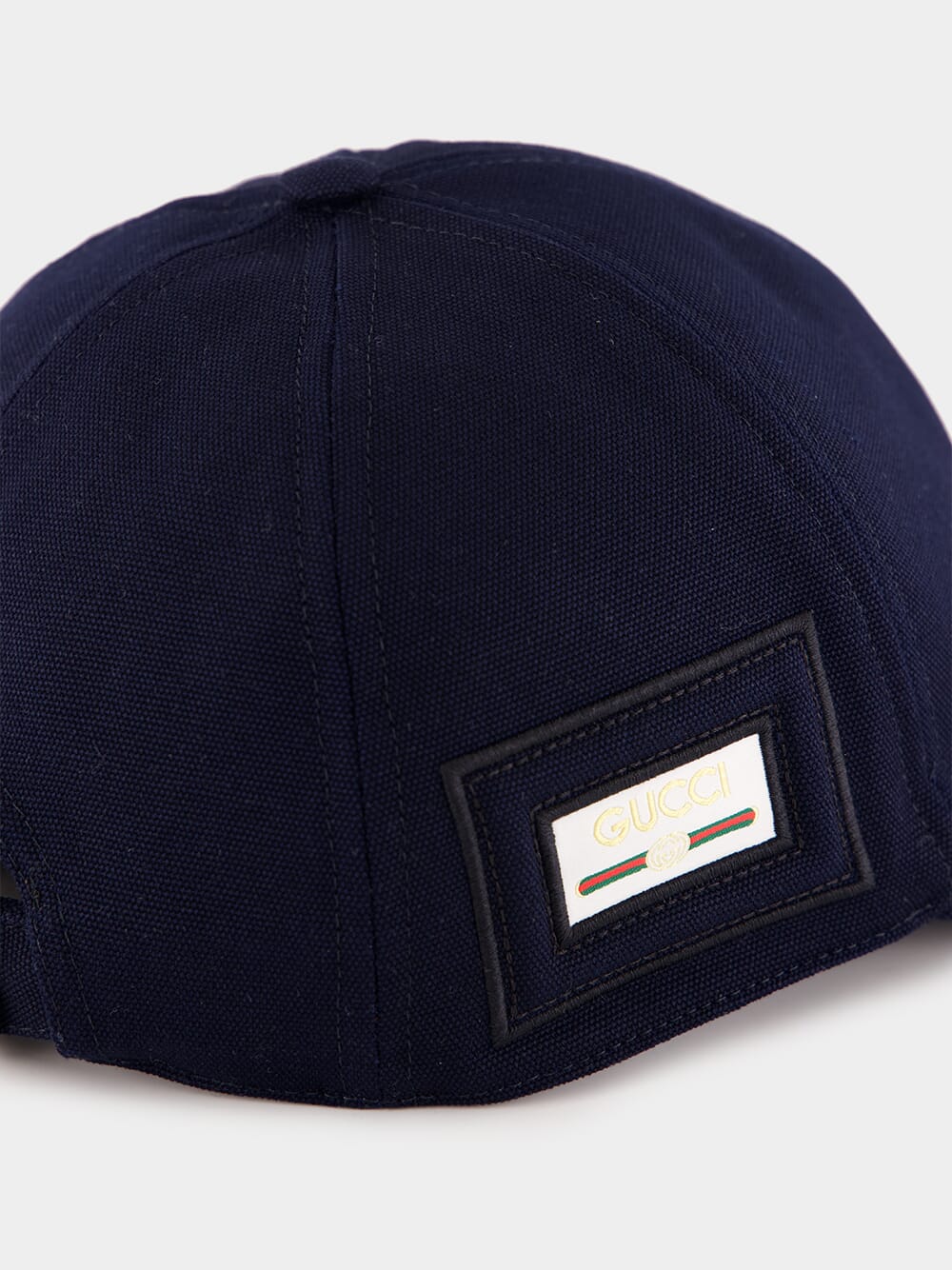 Dark Blue Cotton Canvas Baseball Hat