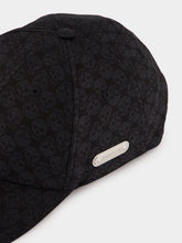 Alexander McQueen Black Skull Jacquard Cap