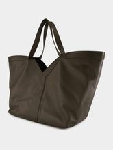 Saint Laurent Light Musk Y Tote in Leather