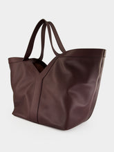 Saint Laurent Purple Y Tote in Leather