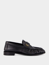 Saint Laurent Le Loafer in Black Shiny Leather